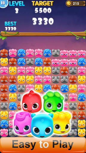 Gummy Drop Puzzle Free Game Offline screenshot 3
