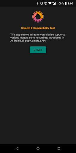 Camera X - Compatibility Test screenshot 1