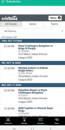 Live Cricket Score screenshot 3