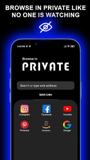 Private Browser - Incognito screenshot 1