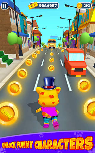 Tricky Cat Chase: Endless Run screenshot 1