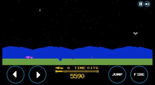 Moon Patrol Run screenshot 5