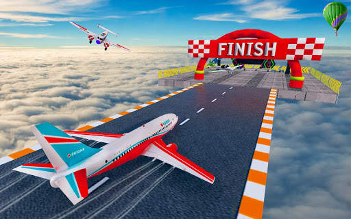 Aeroplane GT Racing Stunts: Aeroplane Games screenshot 2
