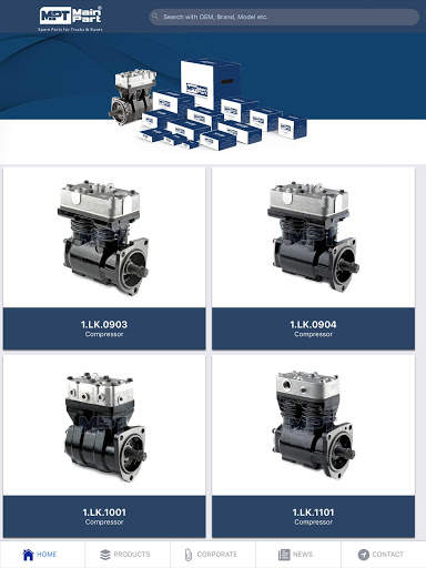 MPT Main Part Air Brake Compressors screenshot 5