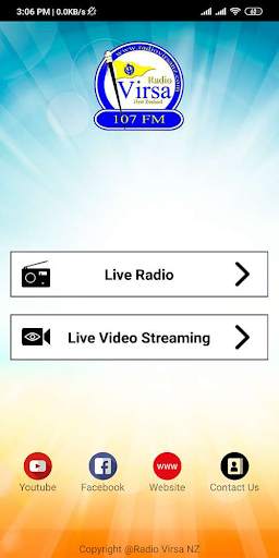 Radio Virsa NZ 1 تصوير الشاشة