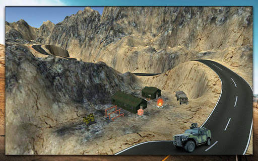 Military Cargo Truck Drive screenshot 2