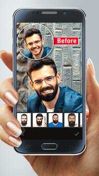 Man Hair Mustache Photo Editor screenshot 4