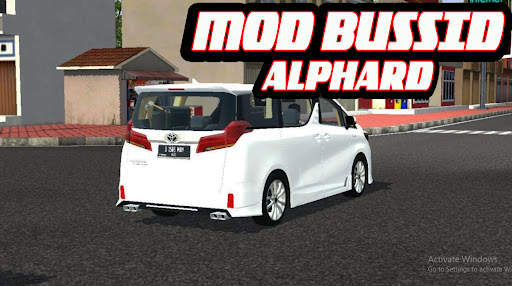 Mod Bussid Mobil Alphard Mbois screenshot 5