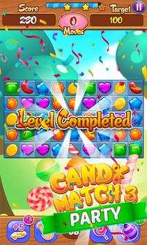Candy Match 3 Party screenshot 2