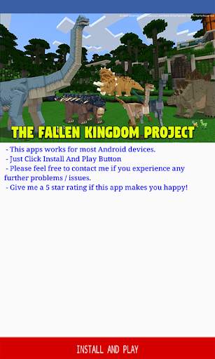 The Fallen Kingdom Project for Minecraft PE screenshot 3