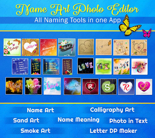 Name Art Photo Editing App screenshot 7