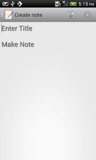 My Notes screenshot 2