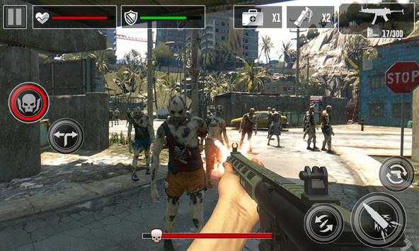 Zombie Shooter Call Of War screenshot 3