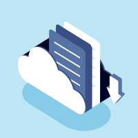 Downloads folder: Organizer tool icon