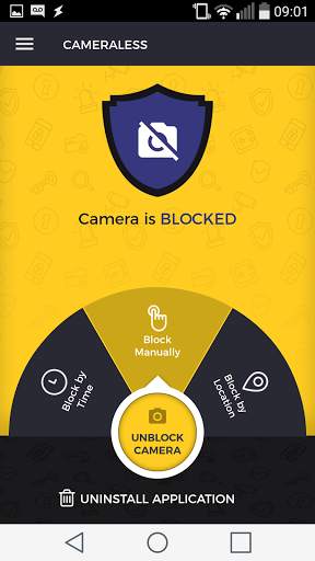 Camera blocker for Android 11 - Cameraless screenshot 1