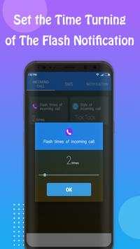 Calling Flashlight - Flash Blinking On Call & Sms screenshot 5