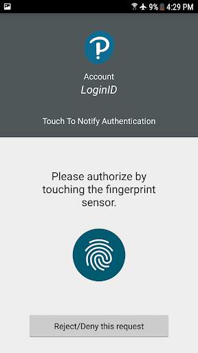 Pearson Employee Authenticator screenshot 4
