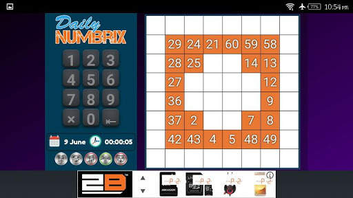 Daily Numbrix screenshot 2