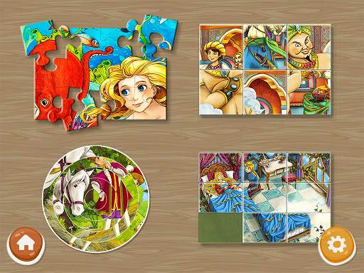 Princess Puzzles and Painting screenshot 2
