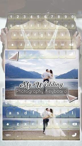 Keyboard Foto Pernikahan screenshot 3