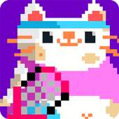 Candy Cat Tennis – 8-bit bash 1.0