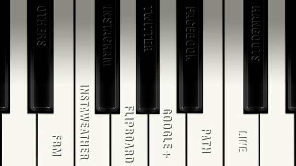 Piano Theme for ssLauncher OR screenshot 6