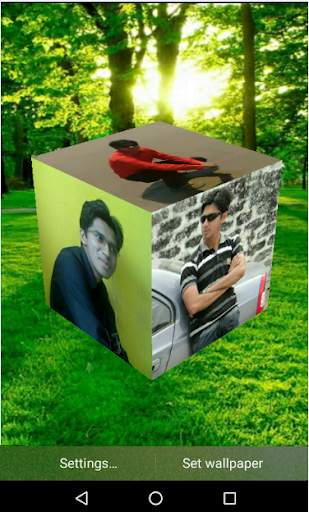 3D Gallery Live Wallpaper App screenshot 2