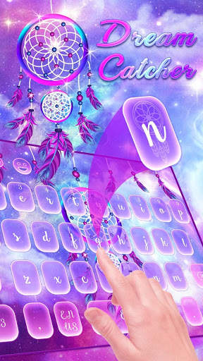 Salmon  Dream Catcher Keyboard Theme स्क्रीनशॉट 2