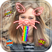 Free Live Face Camera - Live Face Stickers icon