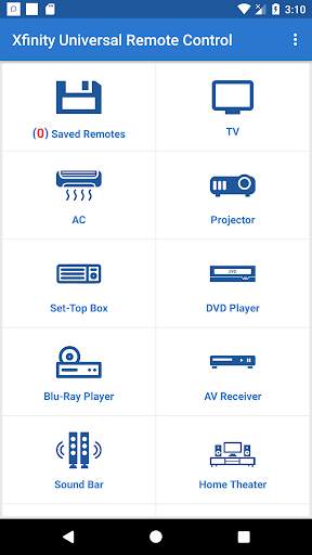 Universal Remote For Xfinity screenshot 1