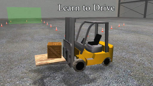 3D Forklift Parking Driving screenshot 1
