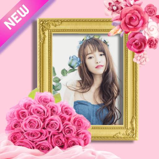 Rose Flower Photo Frames - Flower Photo Editor 1.12