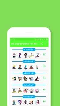 ML Legend Stickers For WhatsApp screenshot 3