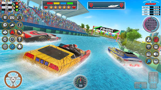 Speed Boat Racing: Boat games screenshot 4