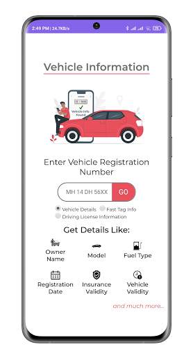 Vehicle Info : Vehicle Owner Details | Vahan Info screenshot 3