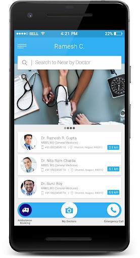 Novus - Online Doctor Appointment Booking screenshot 1