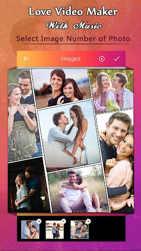 Love Video Maker With Music screenshot 1