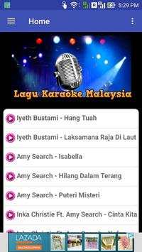 Lagu Karaoke Malaysia screenshot 1