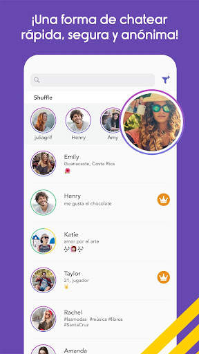 Connected2me Chat Anónimo screenshot 3