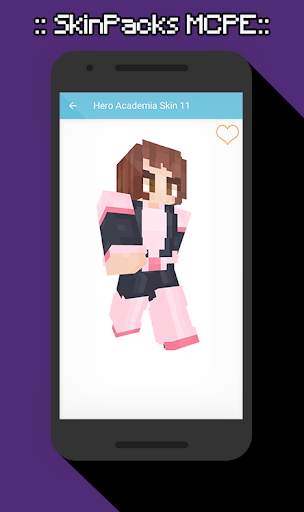 SkinPacks HeroAcademia for Minecraft screenshot 7