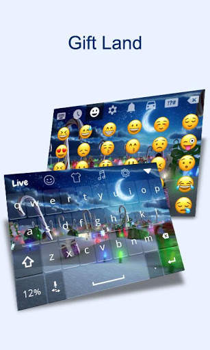 Gift Land Cristmas Live Theme screenshot 2
