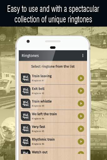 train ringtones for phone, sounds ringtones app screenshot 2