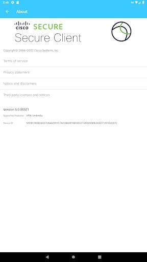 Cisco Secure Client-AnyConnect screenshot 12