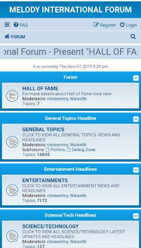 MelodyInter Forum screenshot 1