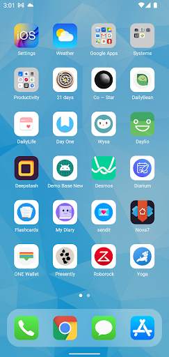 iOS Launcher screenshot 1