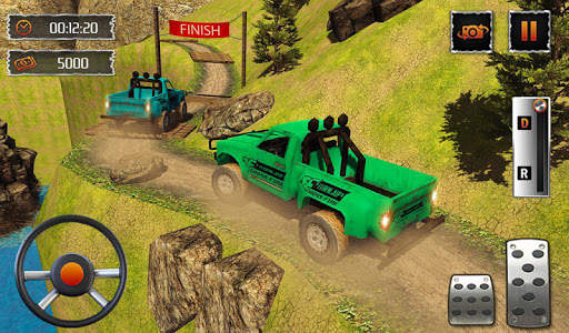Offroad Jeep 4x4 Uphill Driving Games screenshot 10