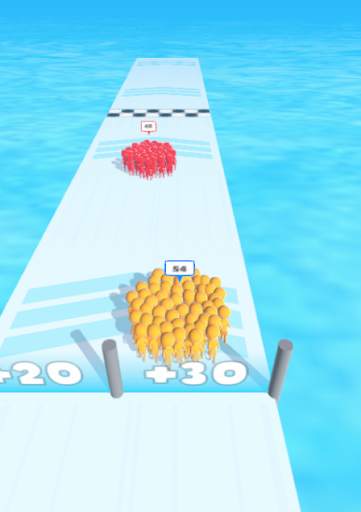 Count Runner - การแข่งขัน Stickman - Crowd Clash screenshot 3