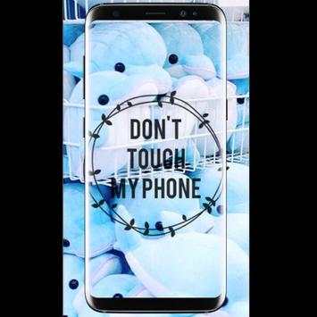Dont Touch My Phone Wallpaper 4k screenshot 2