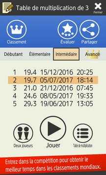Table de multiplication (Mathématiques) screenshot 7