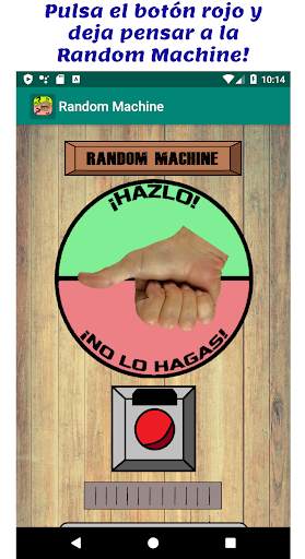 Random Machine - La app para la gente indecisa screenshot 2